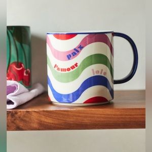 COPY - NWT Maeve by Anthropologie Waves Mug.